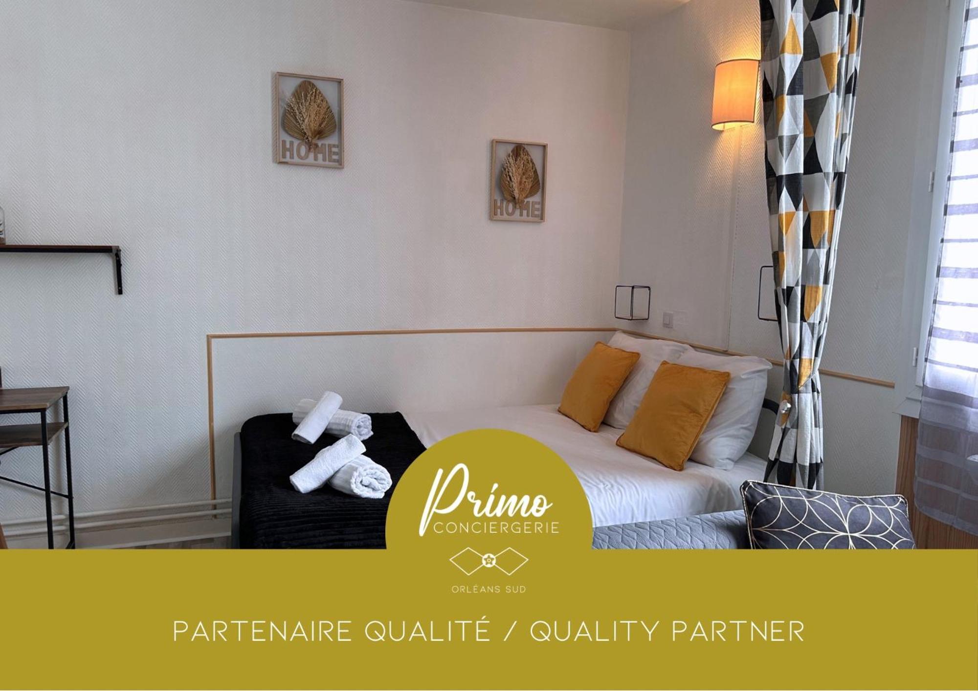 Orleans Centre Proche Gare - Appartement Fonctionnel Residence Calme Parking Prive Gratuit - Le Central Elegance Eksteriør bilde